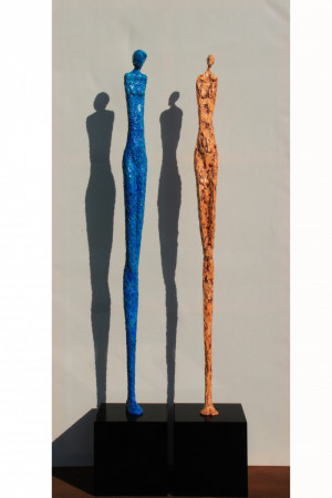 06.-Olivia-und-Rosanna-150cm-Kunststoff-patiniert